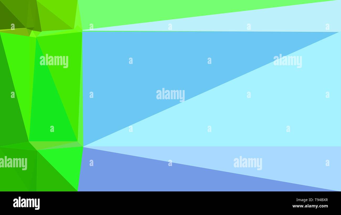 Minimalistischer Dreieck Geometrischen Hintergrund Mit Baby Blau Lime Green Und Hellem Turkis Farben Fur Poster Karten Tapeten Oder Hintergrund Textur Stockfotografie Alamy