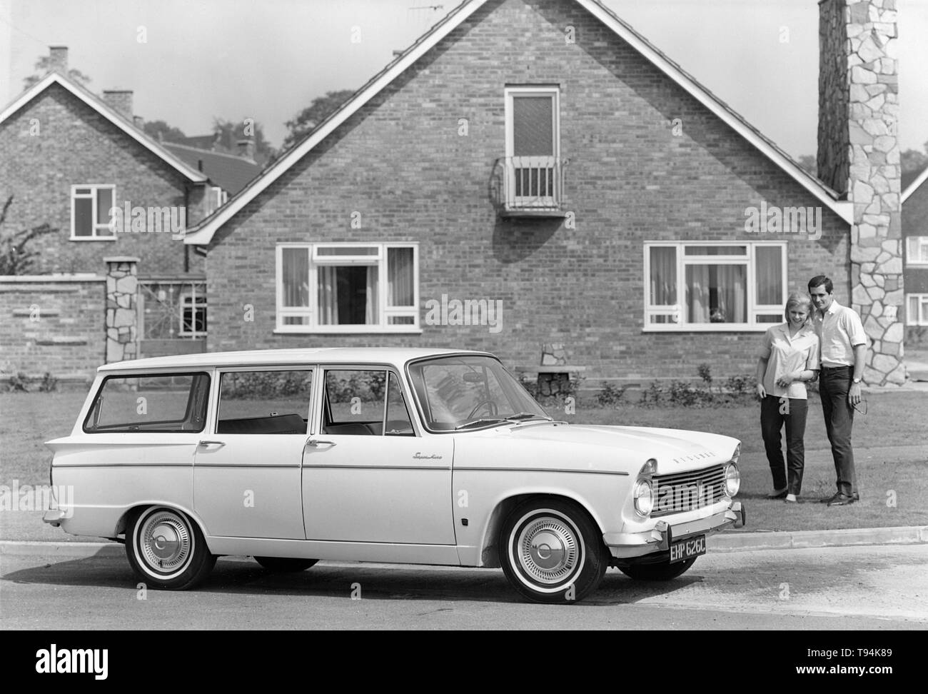 1965 Super Hillman Minx Immobilien Stockfoto