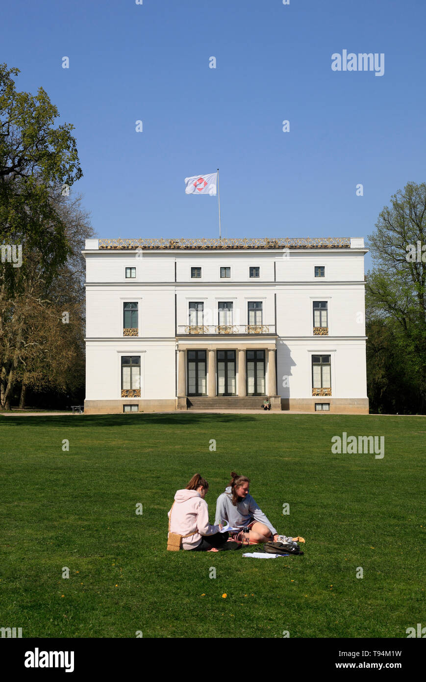 Jenisch Haus im Jenischpark, Oevelgoenne, Hamburg, Deutschland, Europa