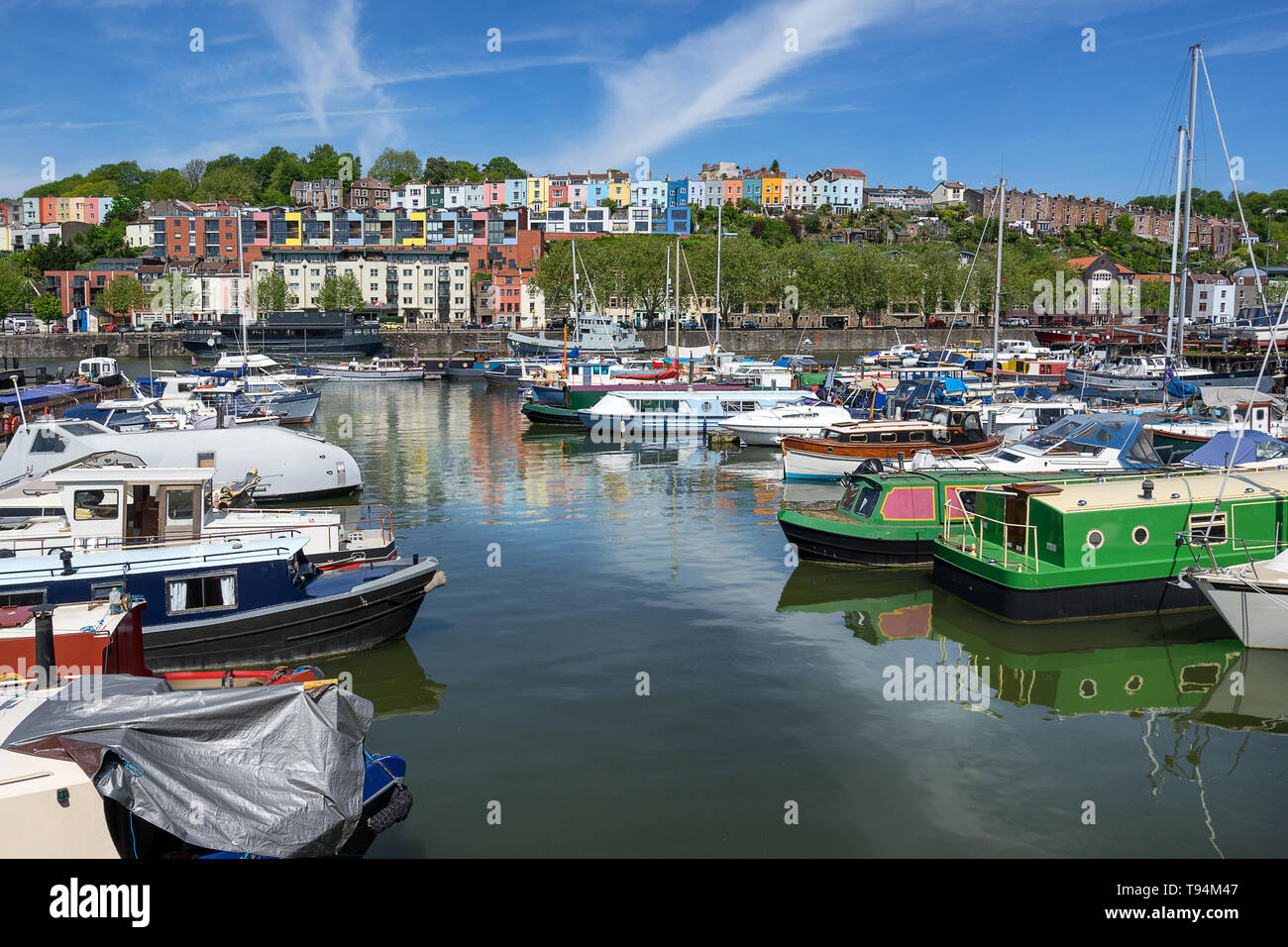 Bristol Hafen Stockfoto