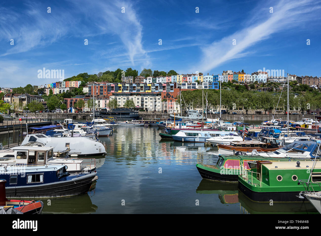Bristol Hafen Stockfoto