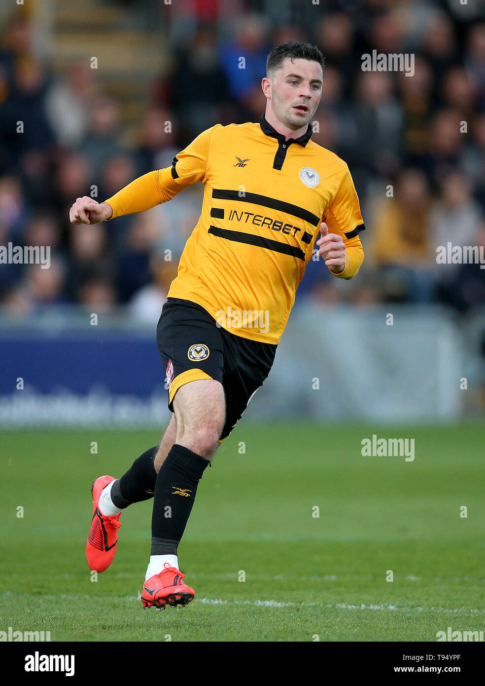 Die Newport County Padraig Amond Stockfoto