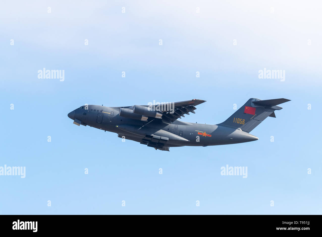 Zhuhai, Guangdong, China - November 07, 2018: Y-20 an der Airshow China 2018 Stockfoto