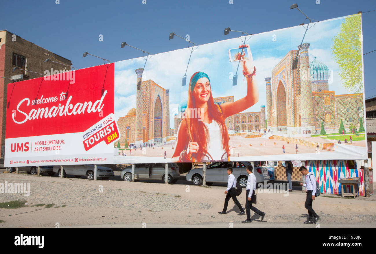 Samarkand Plakatwand Stockfotos Und Bilder Kaufen Alamy