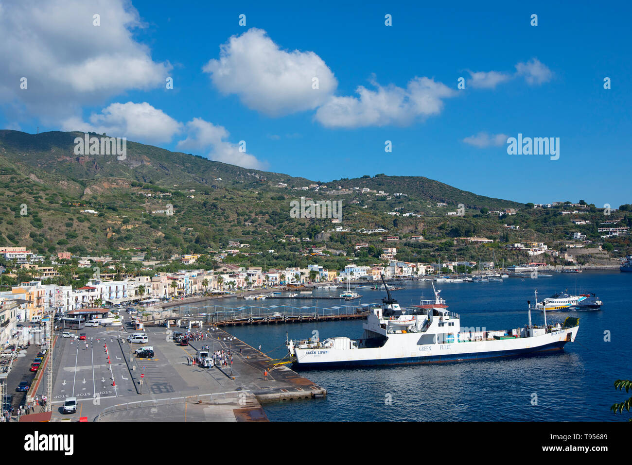   anzeigen Alle Bilder von Marina Lunga auf der Insel Lipari, Äolische Inseln, Italien Stockfoto
