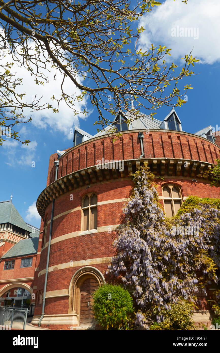 Royal Shakespeare Theatre in Stratford-on-Avon Stratford-upon-Avon Stratford Stratford-on-Avon Bezirk, Landkreis Warwicksh, England, Vereinigtes Königreich Stockfoto