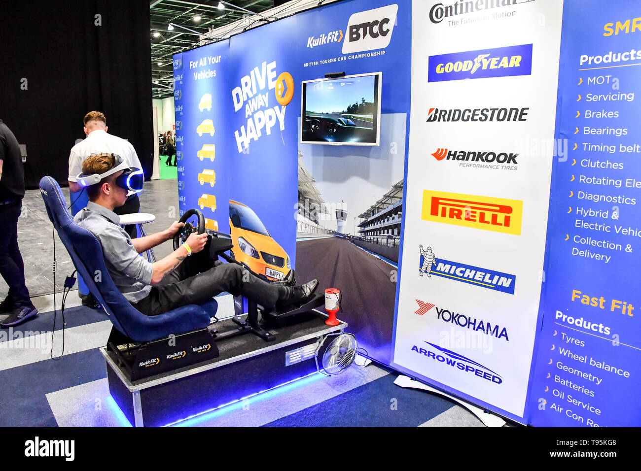 Excel London, UK. 16. Mai 2019. Drücken Sie Tag: London Motor & Technik Show‎ Tag der Eröffnung am 16. Mai 2019, bei Excel London, UK. Bild Capital/Alamy leben Nachrichten Stockfoto