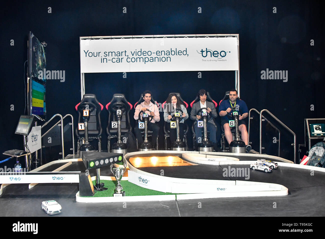 Excel London, UK. 16. Mai 2019. Drücken Sie Tag: London Motor & Technik Show‎ Tag der Eröffnung am 16. Mai 2019, bei Excel London, UK. Bild Capital/Alamy leben Nachrichten Stockfoto