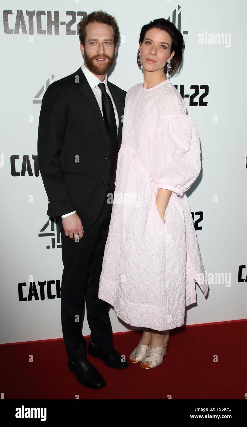 London, Großbritannien. Tessa Ferrer auf das Catch 22 - TV-Serie Premiere auf der Vue Westfield, Westfield Shopping Centre, Shepherds Bush, London, 15. Mai 2019. Ref: LMK73-S 2430-169519 Keith Mayhew / Sehenswürdigkeit Media WWW.LMKMEDIA.COM Stockfoto