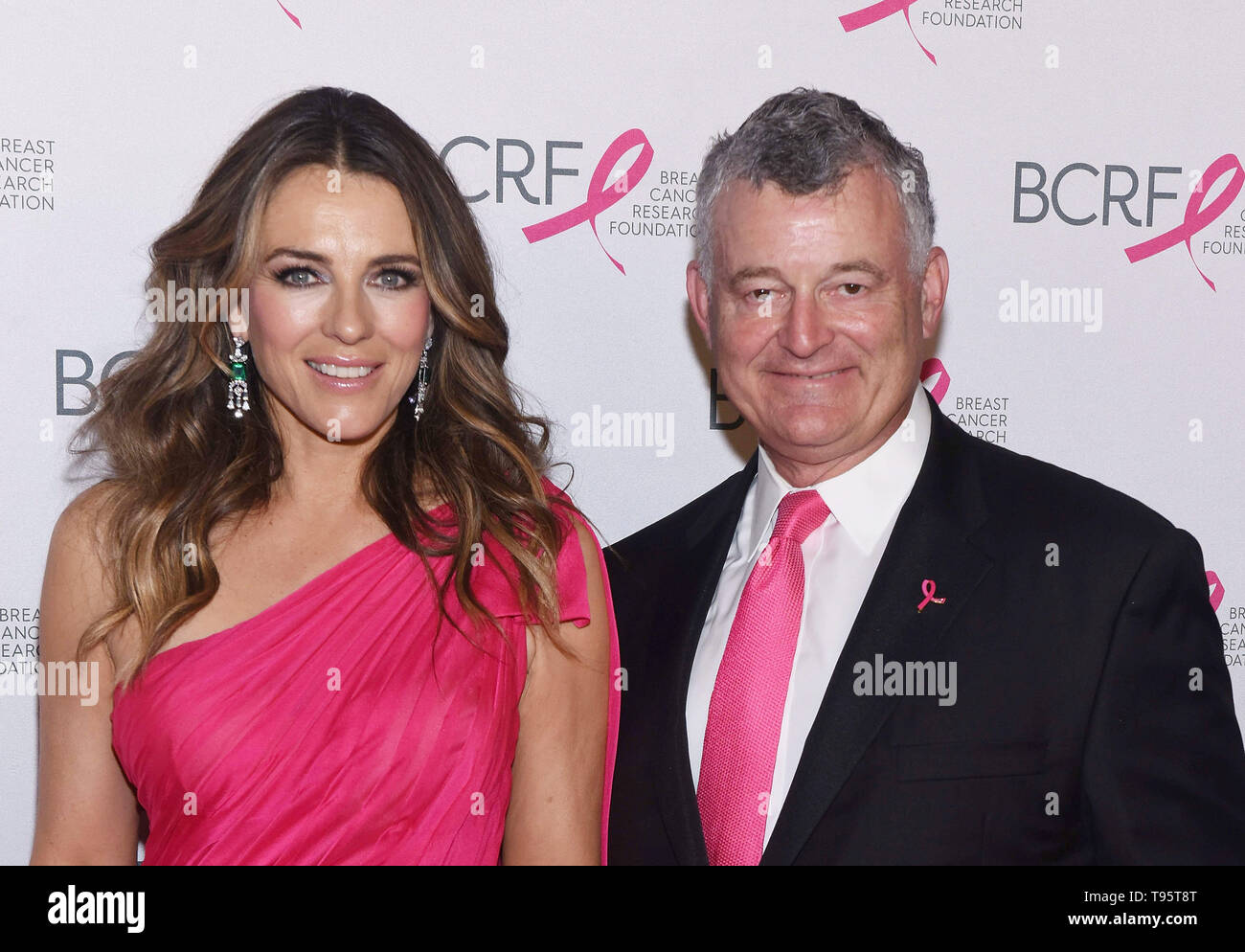 Elizabeth Hurley, William S. Lauder Stockfoto
