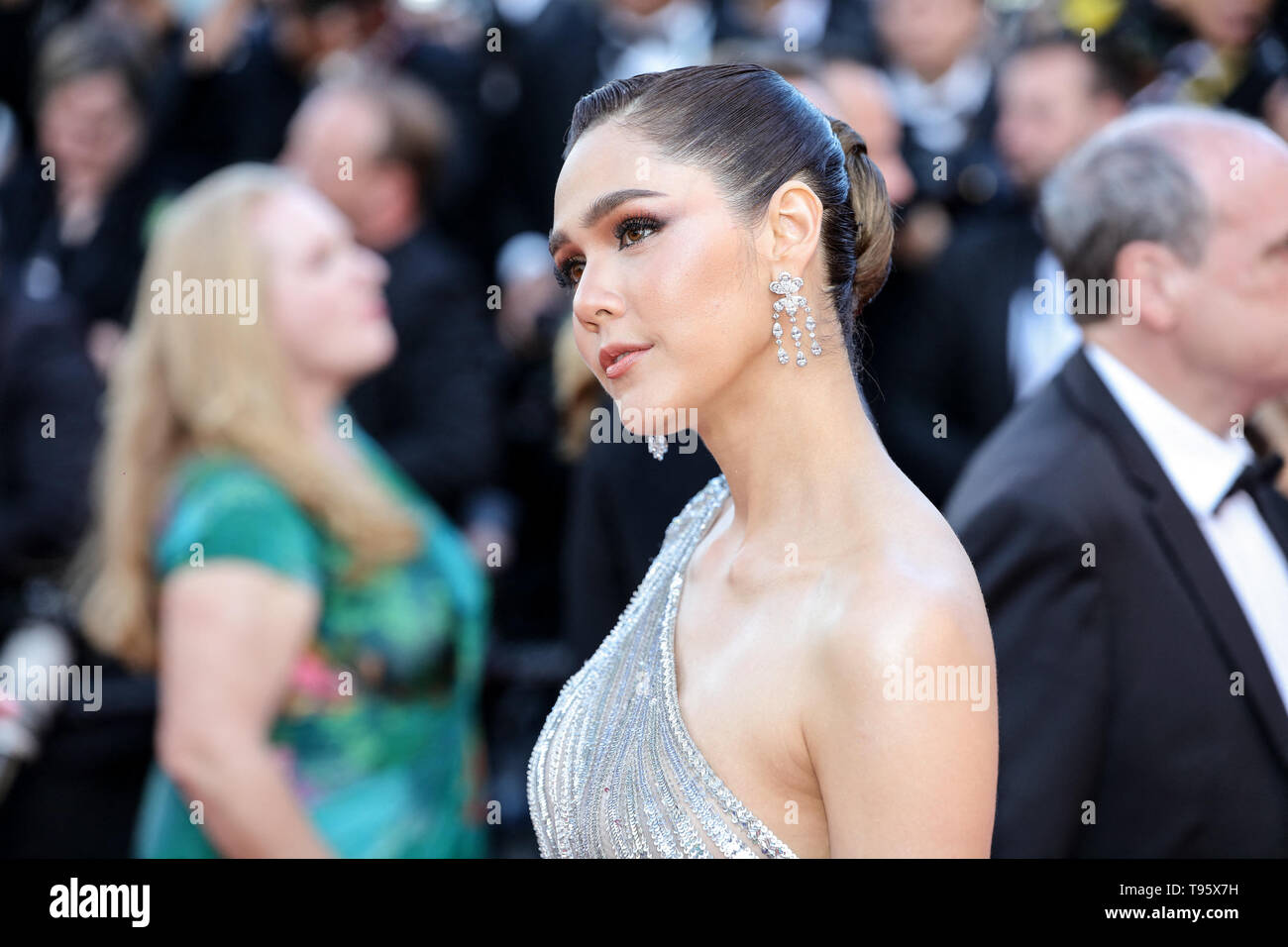 Cannes, Frankreich. 16. Mai, 2019. CANNES - 16. Mai: Araya Alberta Hargate kommt zur Premiere von "ROCKETMAN" während der 2019 Cannes Film Festival am 16. Mai 2019 im Palais des Festivals in Cannes, Frankreich. (Foto durch Lyvans Boolaky/imageSPACE) Credit: Imagespace/Alamy leben Nachrichten Stockfoto