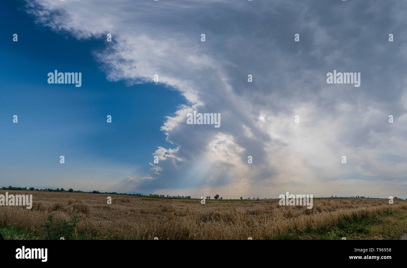 Panorama in der Balkanregion Kalofer, Bulgarien Stockfoto