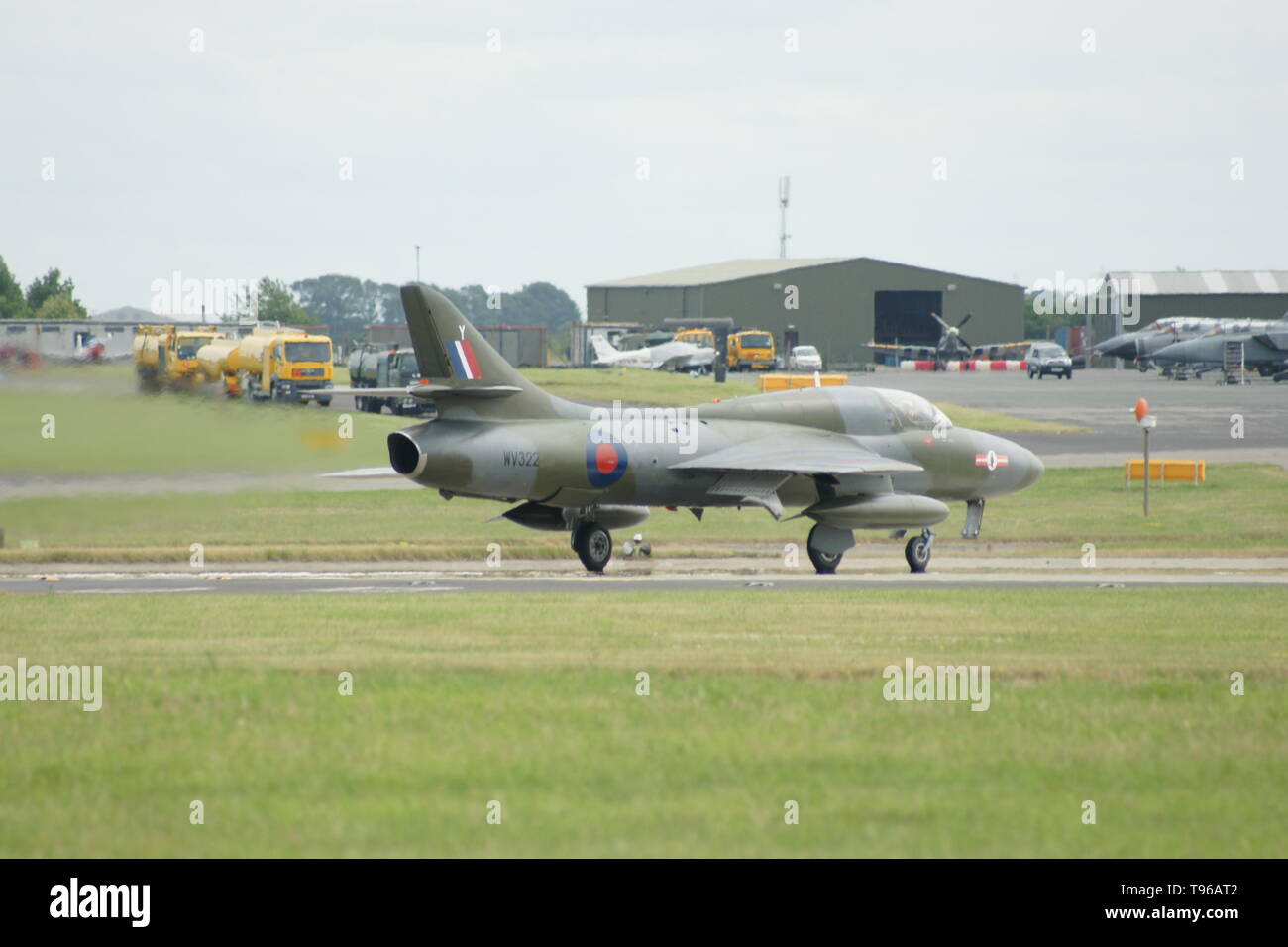 Hawker Hunter, Kalter Krieg Jet Fighter Stockfoto