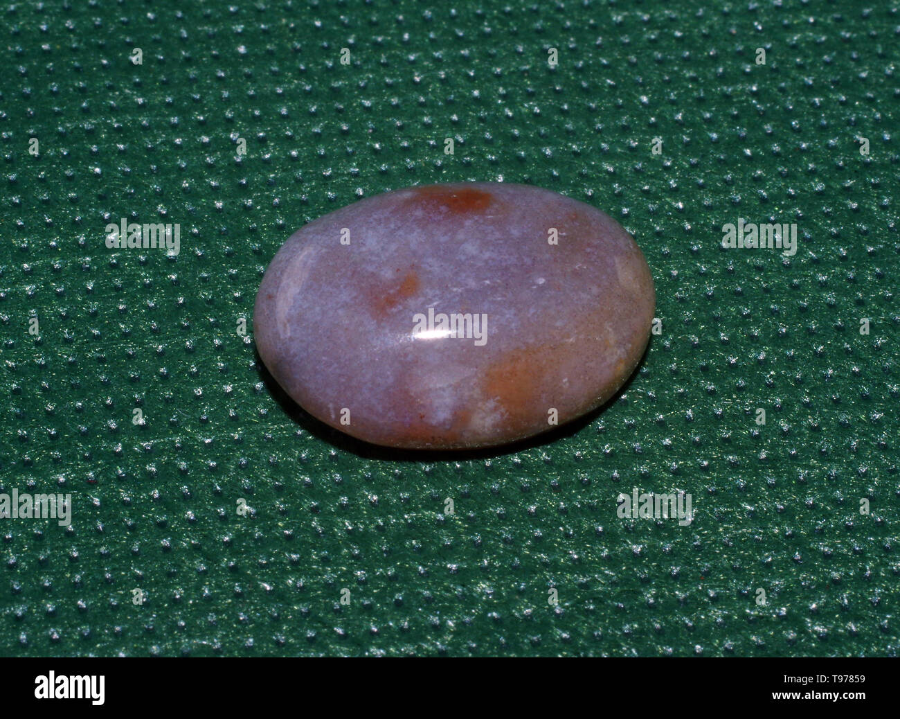 Achat Rock von Brasilien isolierter close-up Stockfoto
