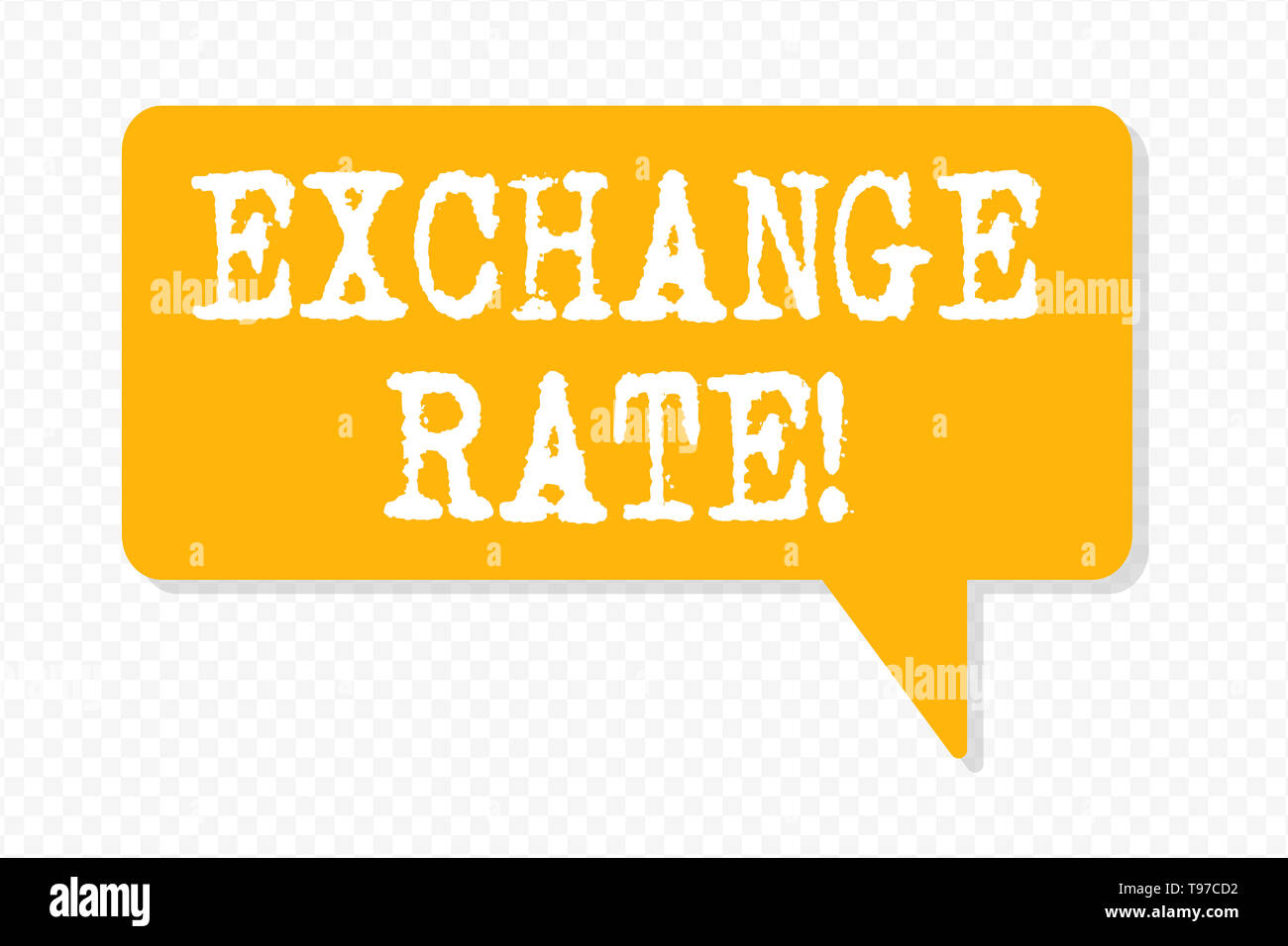 Handschrift Text schreiben Wechselkurs. Konzeptionelle foto Wert einer Währung für die Zwecke der Umwandlung in eine andere Stockfoto