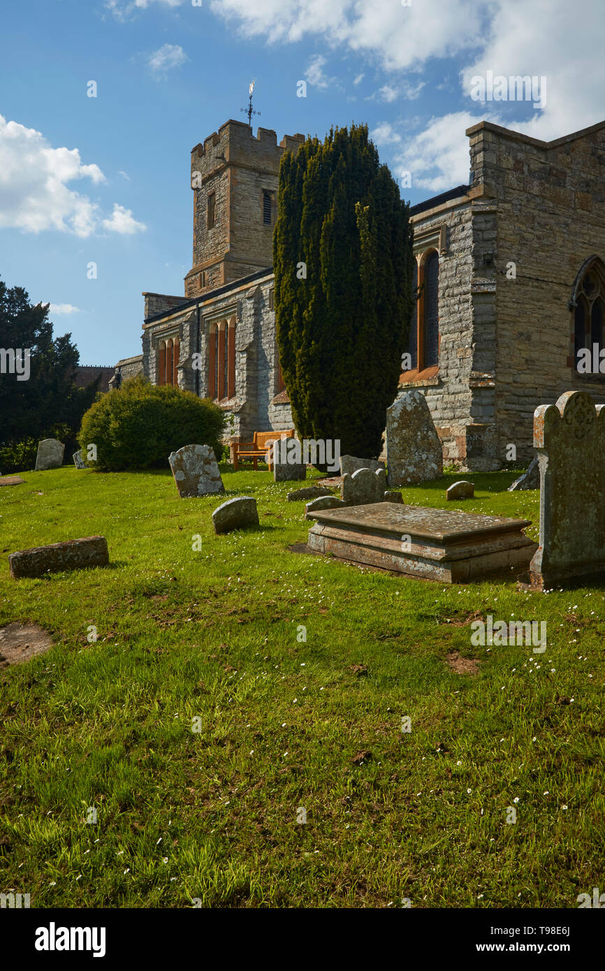 Die Kirche von St. Laurance Henley-in-arden, Alcester, Warwickshire, England, Vereinigtes Königreich, Europa Stockfoto