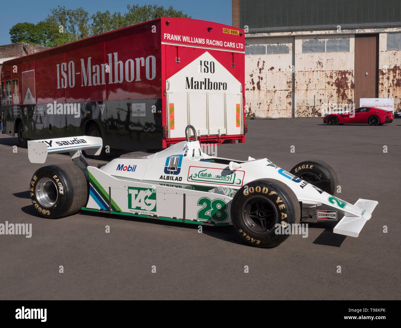 1979 Williams FW07 angetrieben von Clay Regazzoni Stockfoto