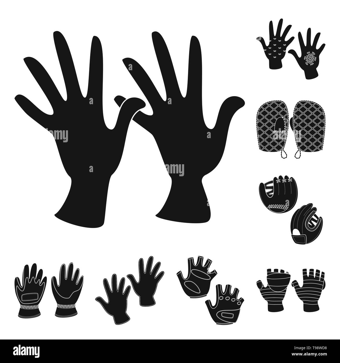 Isoliertes Objekt von warmen und Komfort Symbol. Sammlung von warmen und Stil vektor Illustration. Stock Vektor