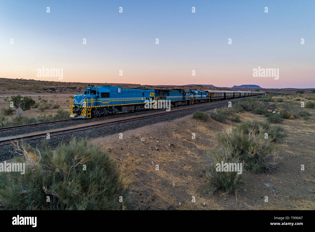 African Explorer, Sonderzug, Namibia, Afrika Stockfoto
