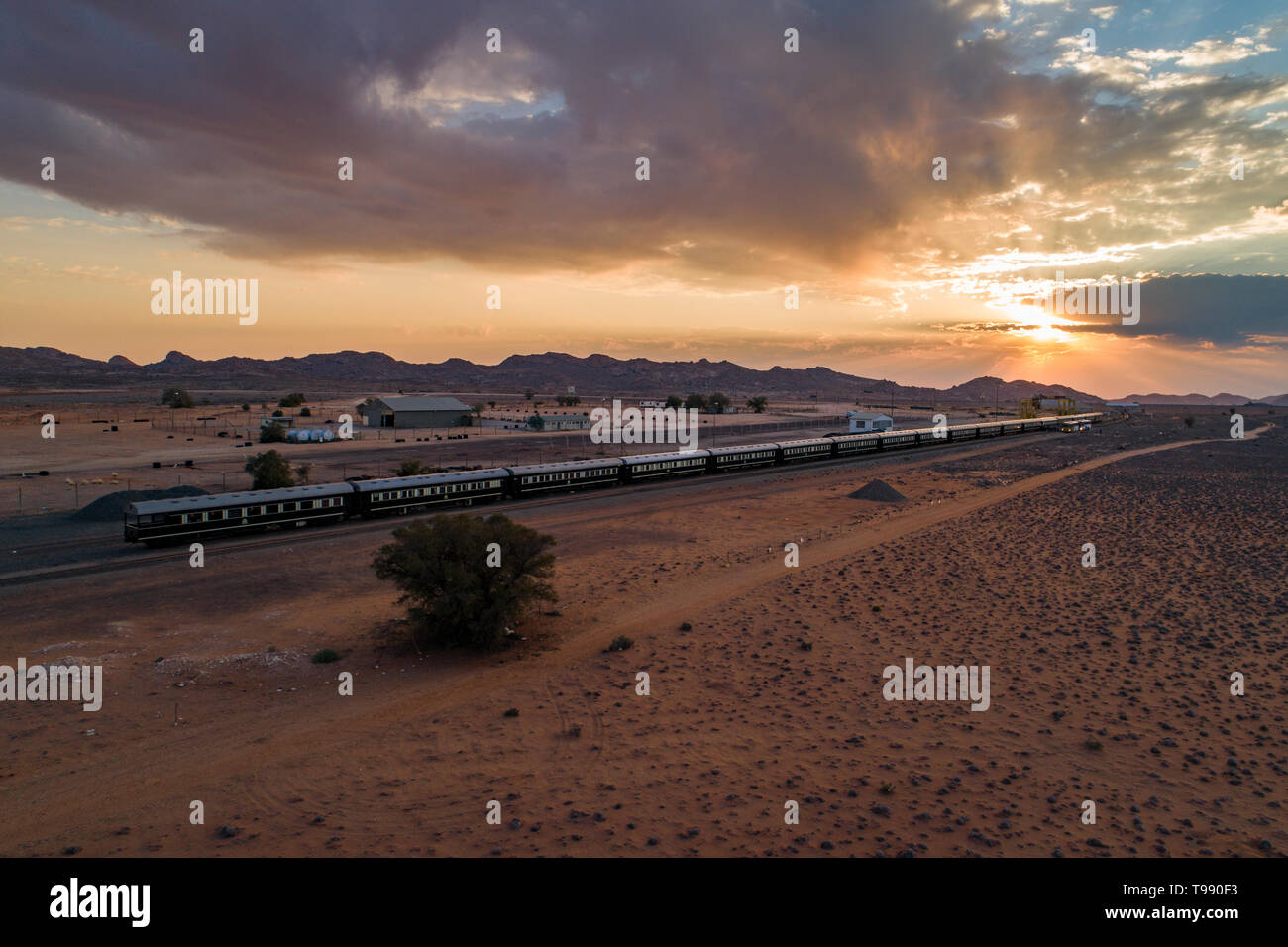 African Explorer, Sonderzug, Namibia, Afrika Stockfoto