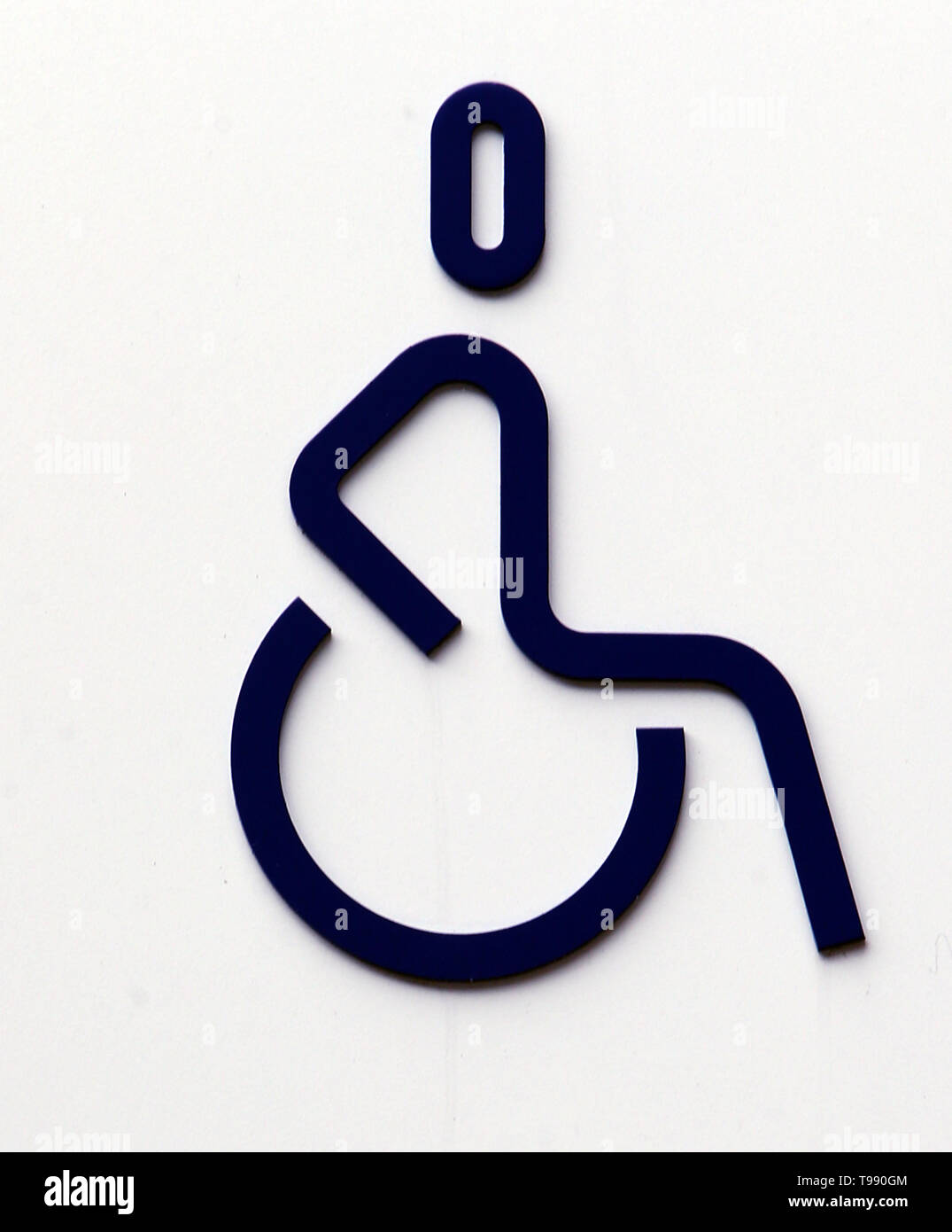 Pictogram Wheelchair User Stockfotos Und Bilder Kaufen Alamy