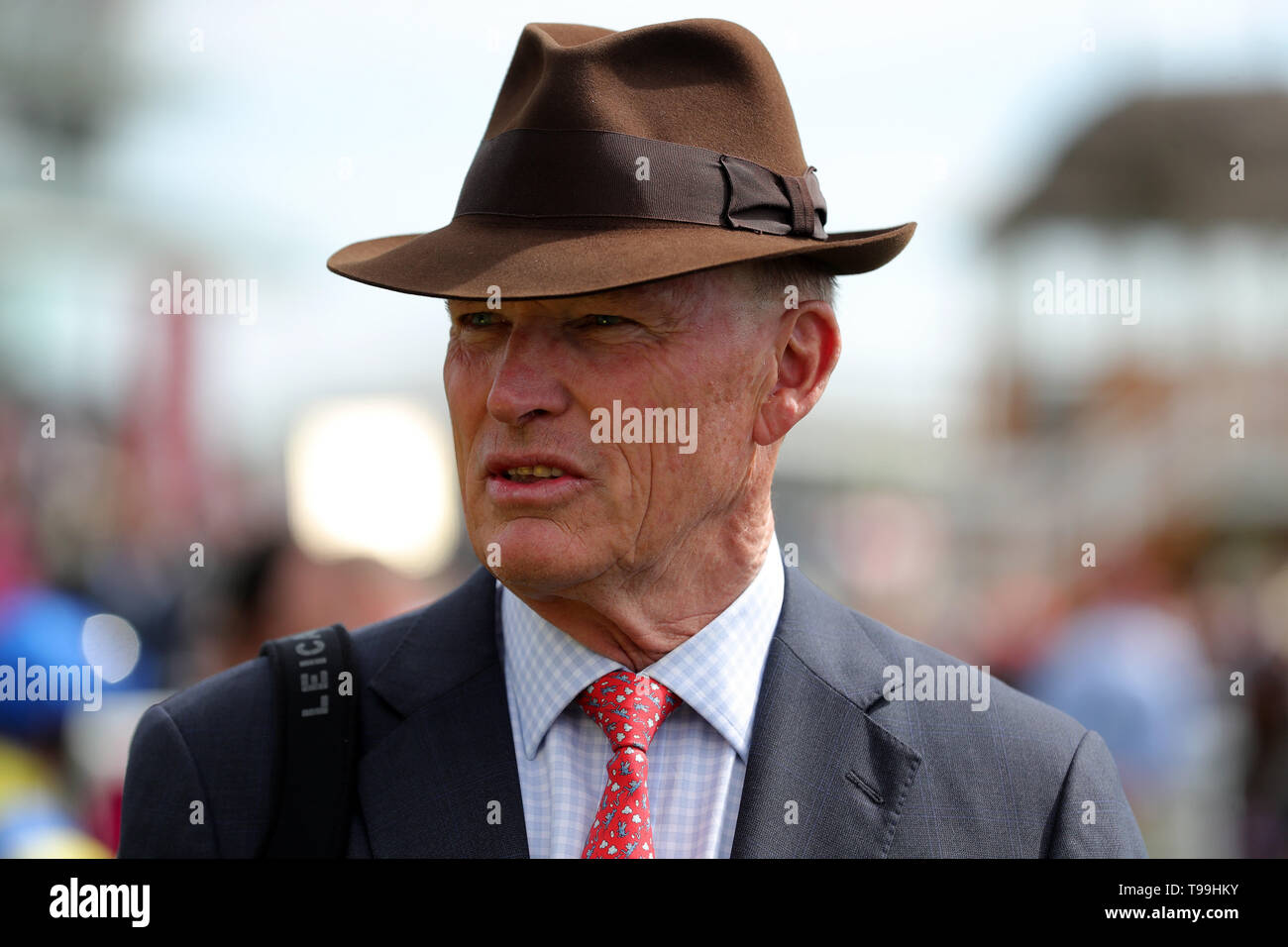 John gosden, Trainer des Stradivari vor dem Al Basti Equiworld Dubai Dante Stakes am Tag drei der Dante Festival an der Rennbahn von York. Stockfoto