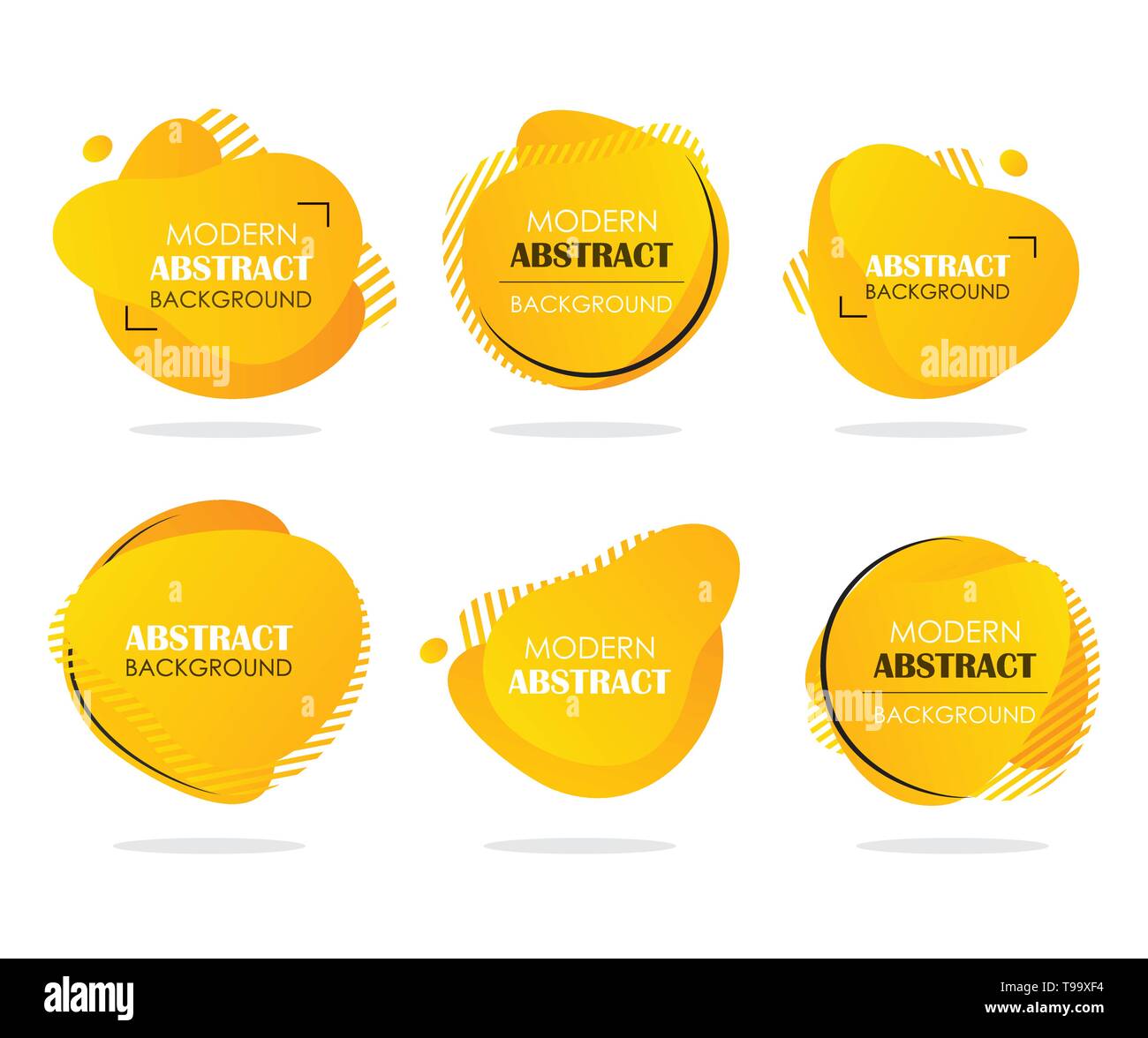 Abstrakte moderne flüssige Form Banner ist. Vektor geometrische Vorlage Hintergrund für Text. Stock Vektor