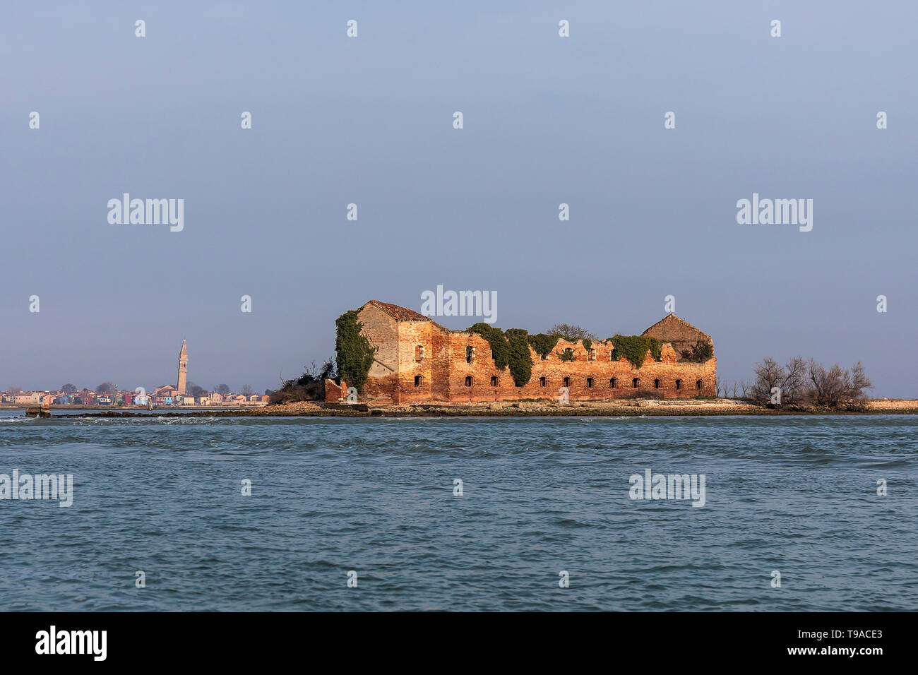 Insel Madonna del Monte in Venedig Italien Stockfoto