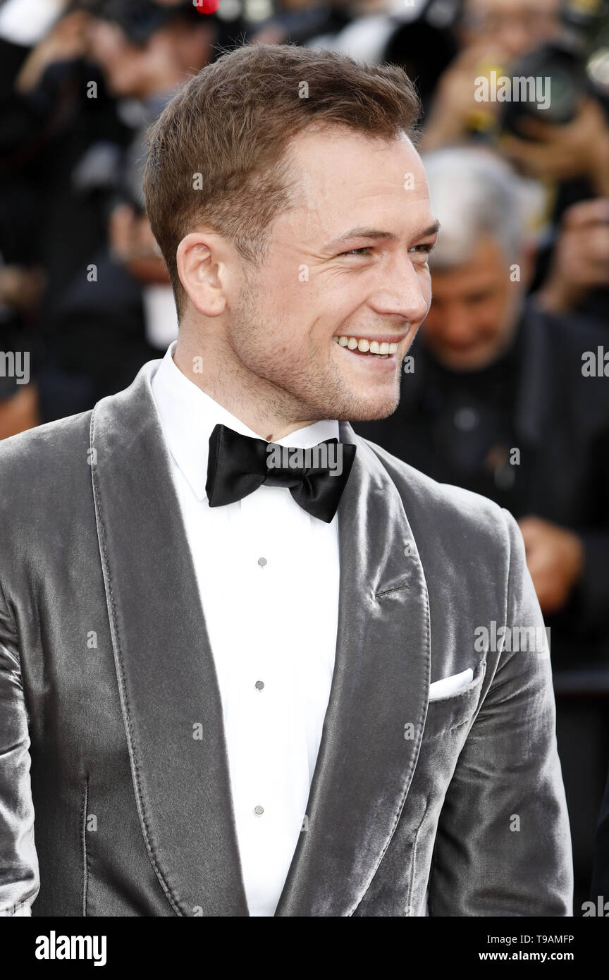 Taron Egerton die Teilnahme an der "Rocketman" Premiere während der 72Nd Cannes Film Festival im Palais des Festivals am 16. Mai 2019 in Cannes, Frankreich | Verwendung weltweit Stockfoto