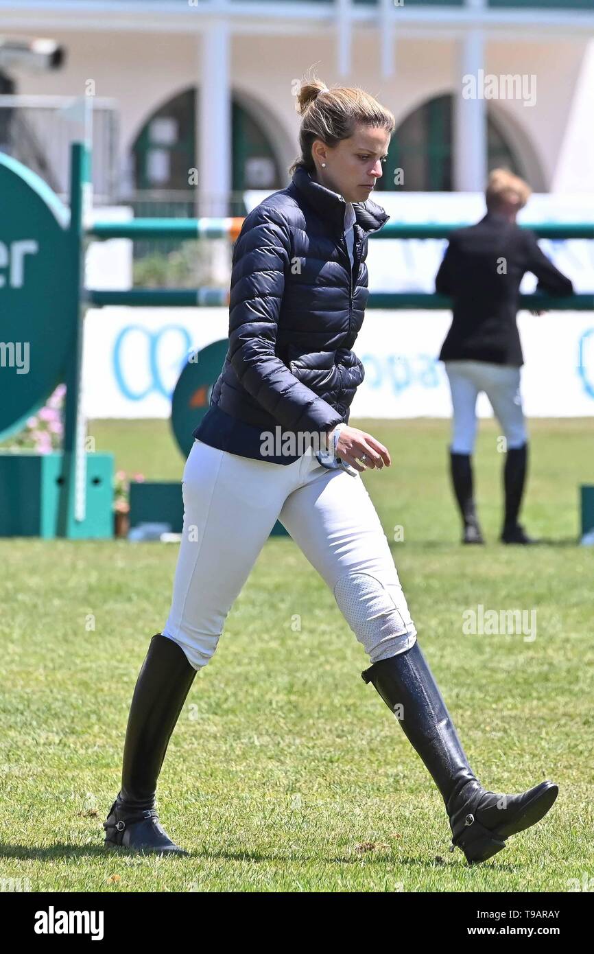 17.05.2019. LONGINES - Champions Tour Gran Premio Villa de Madrid y Copa de S.M. El Rey. Foto: Athina Onassis Cordon drücken Sie Stockfoto