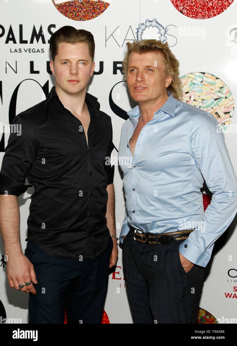Las Vegas, NV, USA. 17 Mai, 2019. Dann van Ling, Hans Klok in der