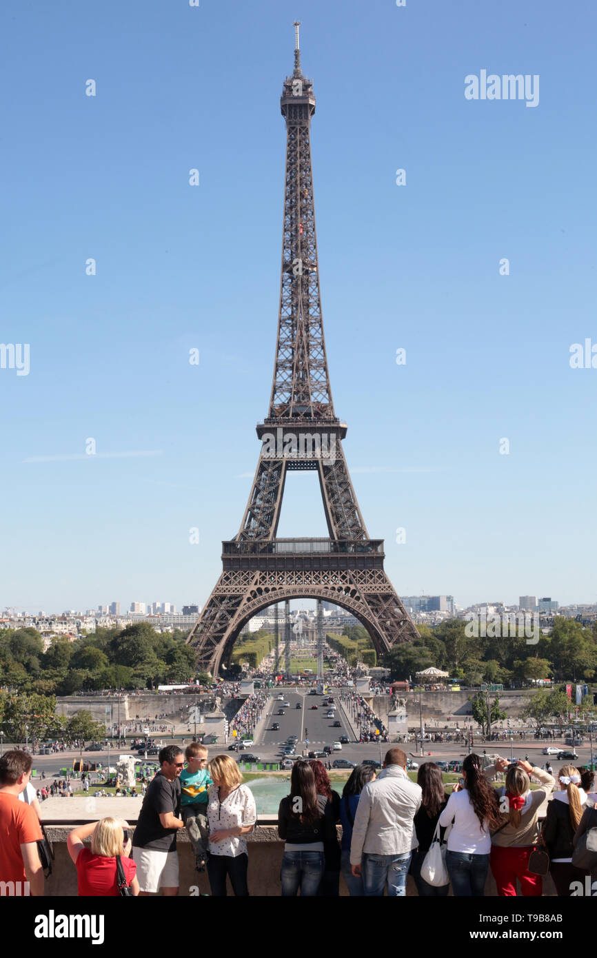 Tour Eiffel. Paris. Eiffelturm. Paris. Stockfoto