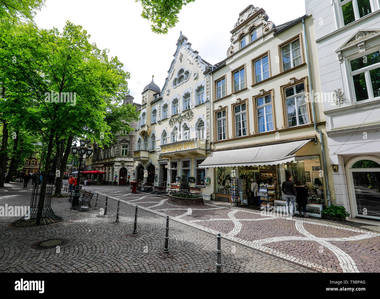 Kevelaer, Niederrhein, Nordrhein-Westfalen, Deutschland - historische Stadthäuser in der Altstadt der Wallfahrtsort Kevelaer. Kevelaer, Niederrhein, Stockfoto