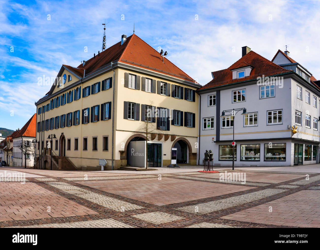 Stadtbild von Balingen. Balingen ist eine Stadt in BadenWürttemberg