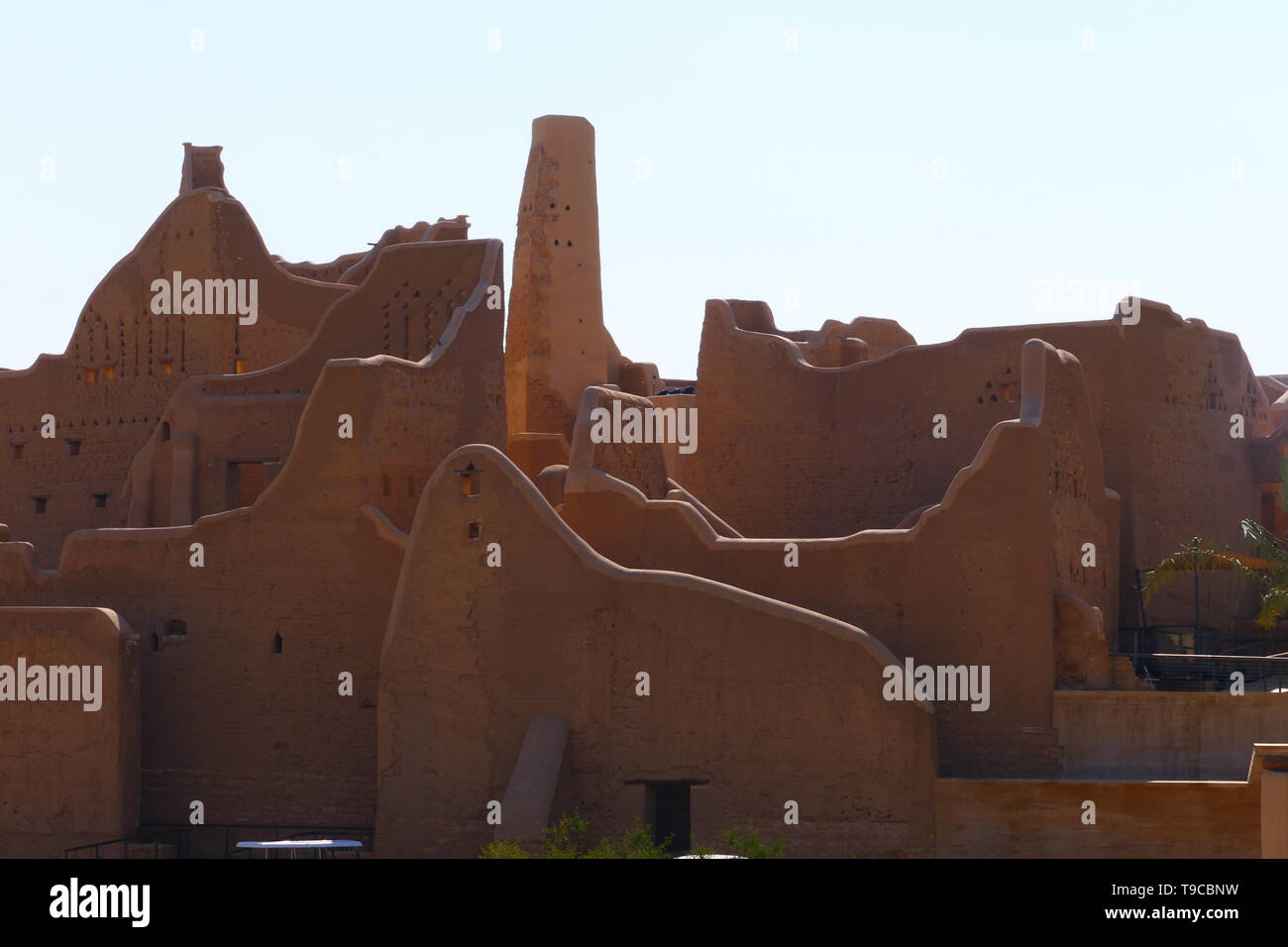 Die alte Stadt von Diriyah, UNESCO Weltkulturerbe in der Nähe von Riyadh, Saudi Arabien Stockfoto