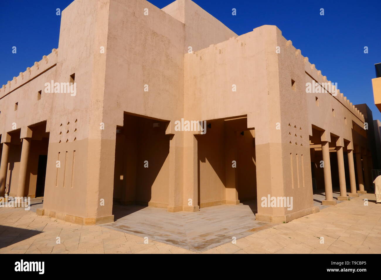 Die alte Stadt von Diriyah, UNESCO Weltkulturerbe in der Nähe von Riyadh, Saudi Arabien Stockfoto