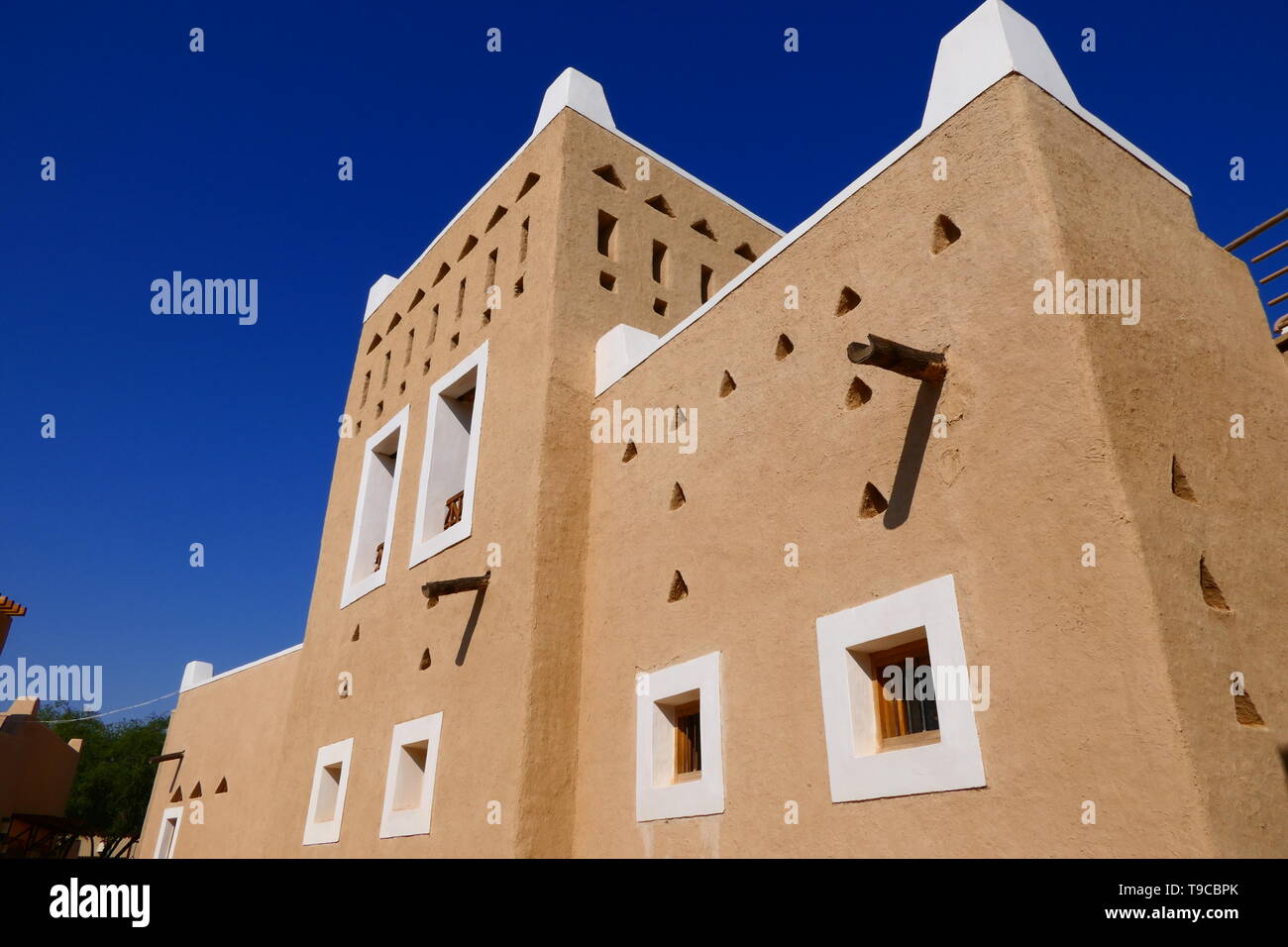 Die alte Stadt von Diriyah, UNESCO Weltkulturerbe in der Nähe von Riyadh, Saudi Arabien Stockfoto