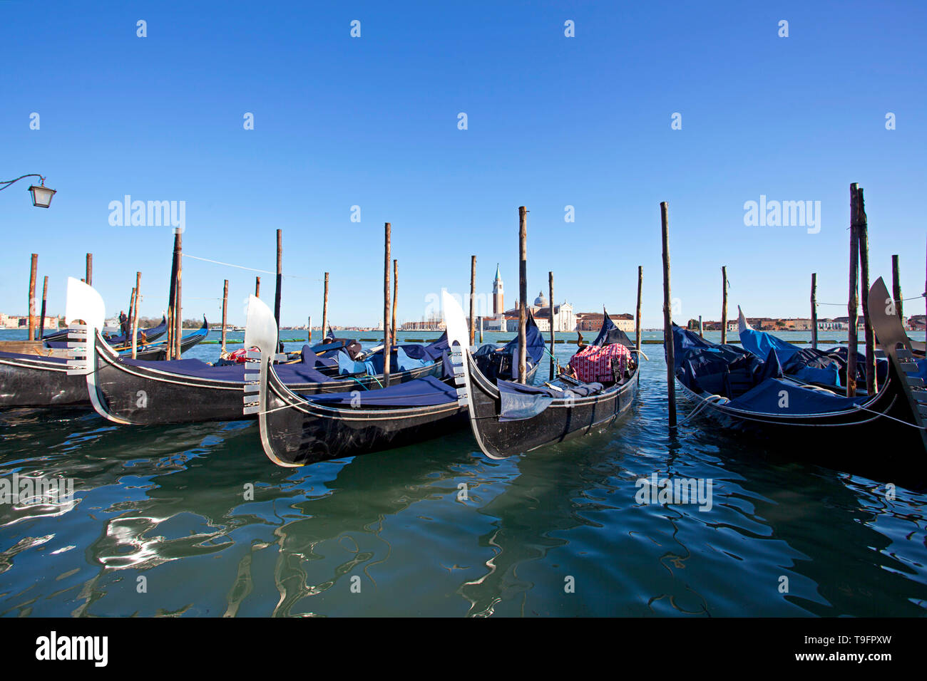 Gondeln, Venedig, Italien Stockfoto