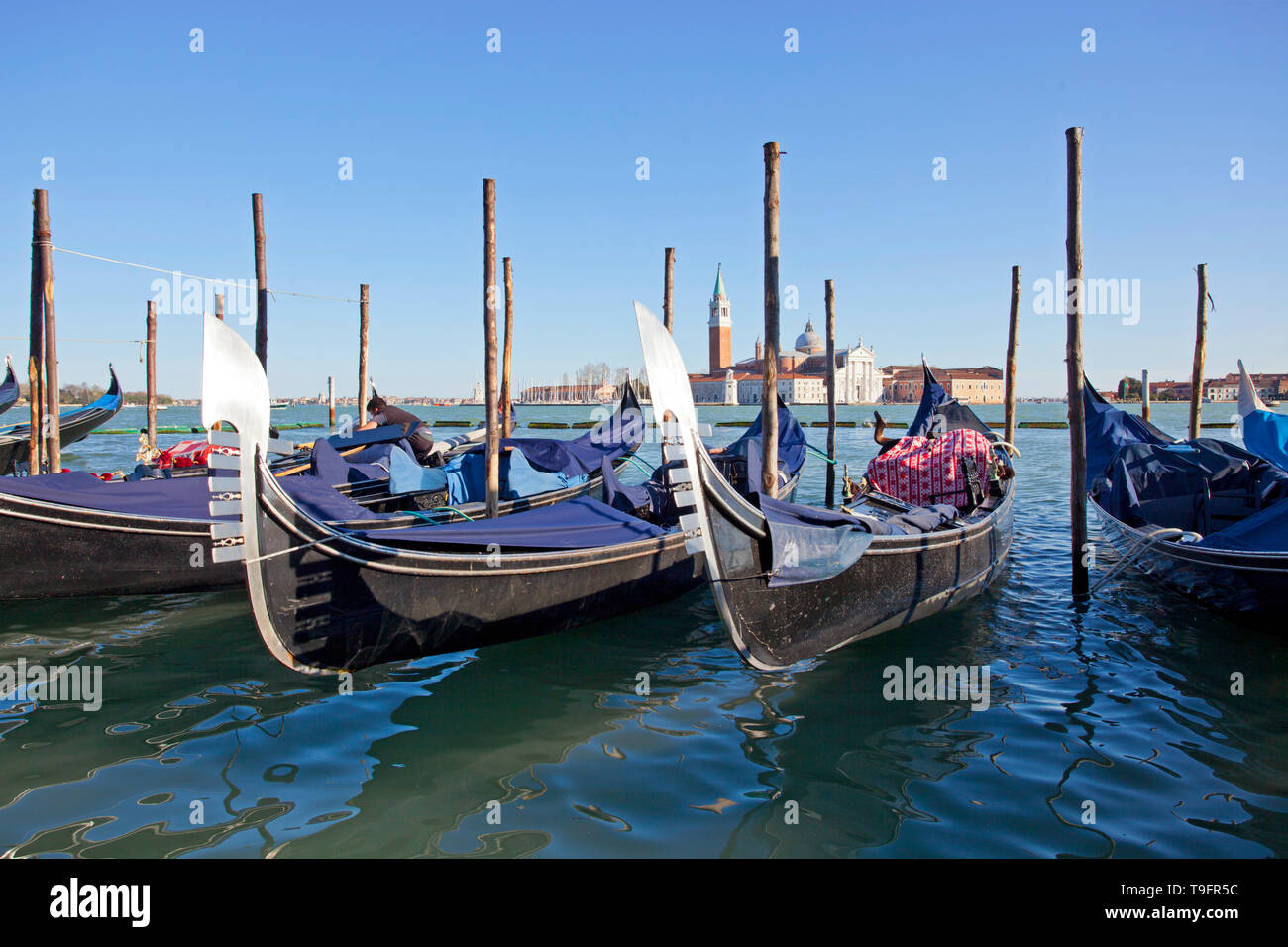 Gondeln, Venedig, Italien Stockfoto