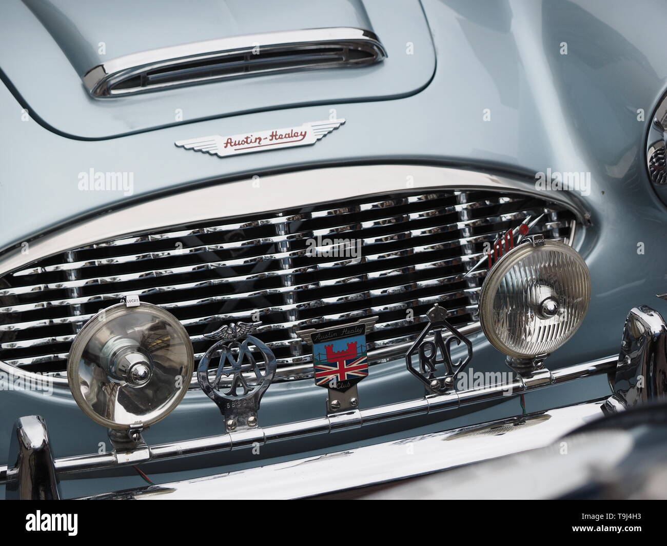Faversham, Kent, Großbritannien. 19 Mai, 2019. 25 Faversham Transport Wochenende: Der zweite Tag dieser jährlichen Transport Festival nun in seinem 25. Jahr zahlreiche Oldtimer und Fahrzeuge. Credit: James Bell/Alamy leben Nachrichten Stockfoto