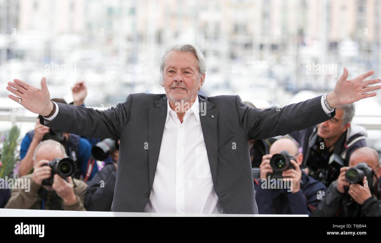 Alain Delon, 2019 Cannes Stockfoto