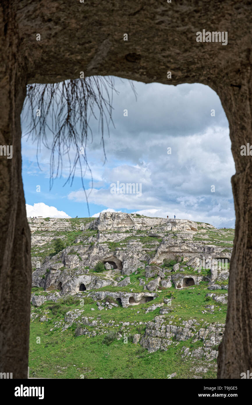 Sassi sterben Matera UNESCO-Welterbe Stockfoto