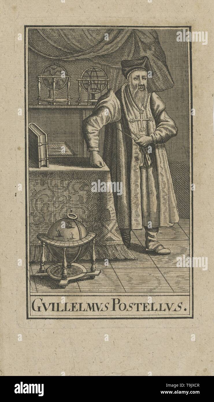 Portrait von Guillaume Postel (1510-1581). Museum: private Sammlung. Autor: anonym. Stockfoto