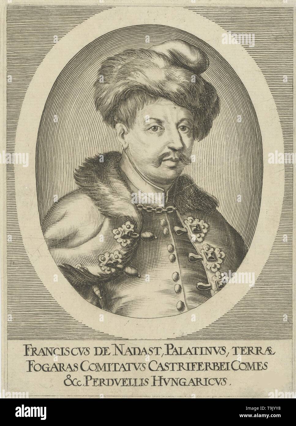 Graf Ferenc Nádasdy (1625-1671). Museum: private Sammlung. Autor: anonym. Stockfoto