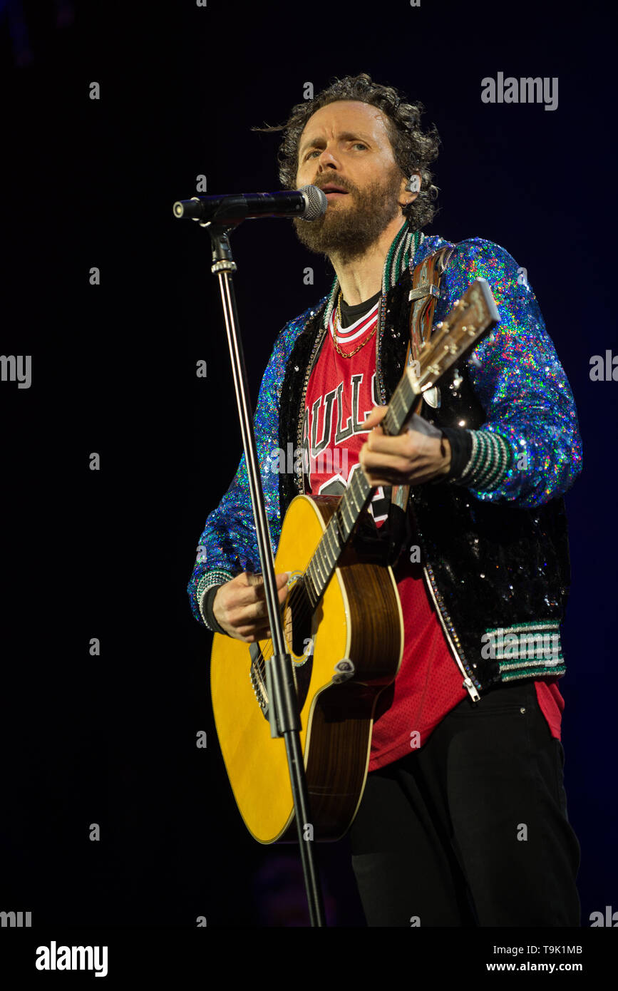 Jovanotti durchgeführt in der Arena di Verona 2018 Stockfoto