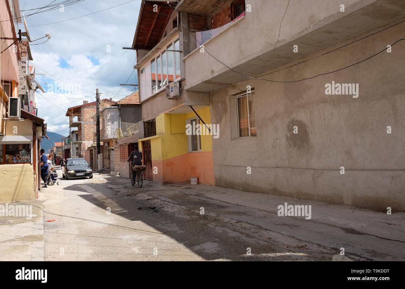 Mai 2019 - Straßen von Sliven, Bulgarien, Stockfoto