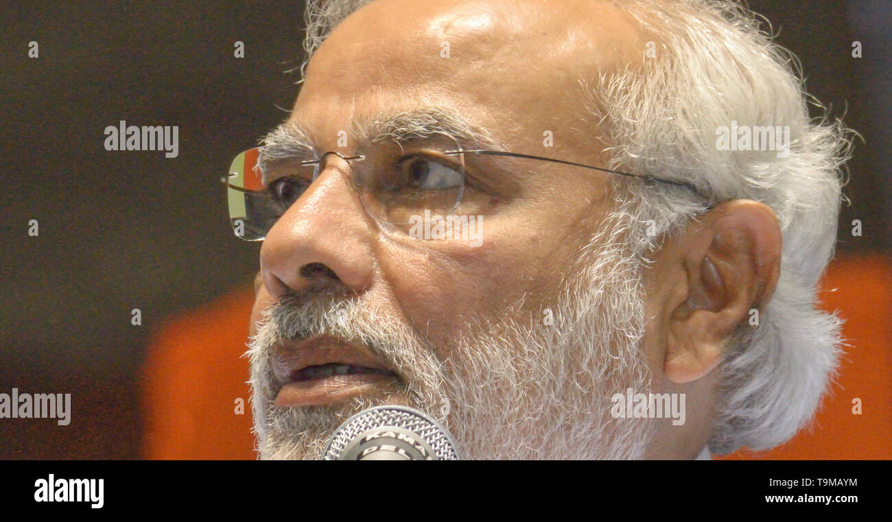 Narendra Modi, Ministerpräsident von Indien Stockfoto