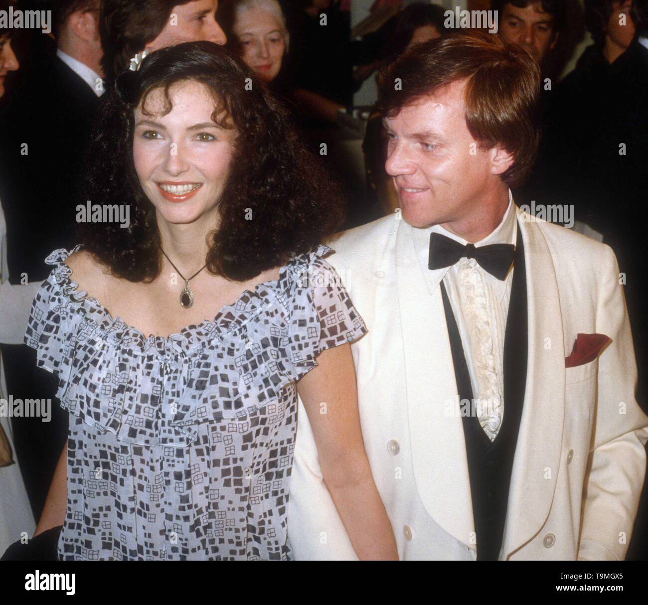 Malcolm McDowell Maria Steenbergen 1983 Foto von John Barrett/PHOTOlink.ne Stockfoto