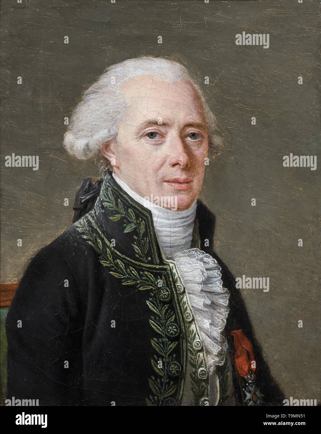 Portrait von François-André Vincent (1746-1816). Museum: private Sammlung. Autor: Marie Gabrielle Capet. Stockfoto