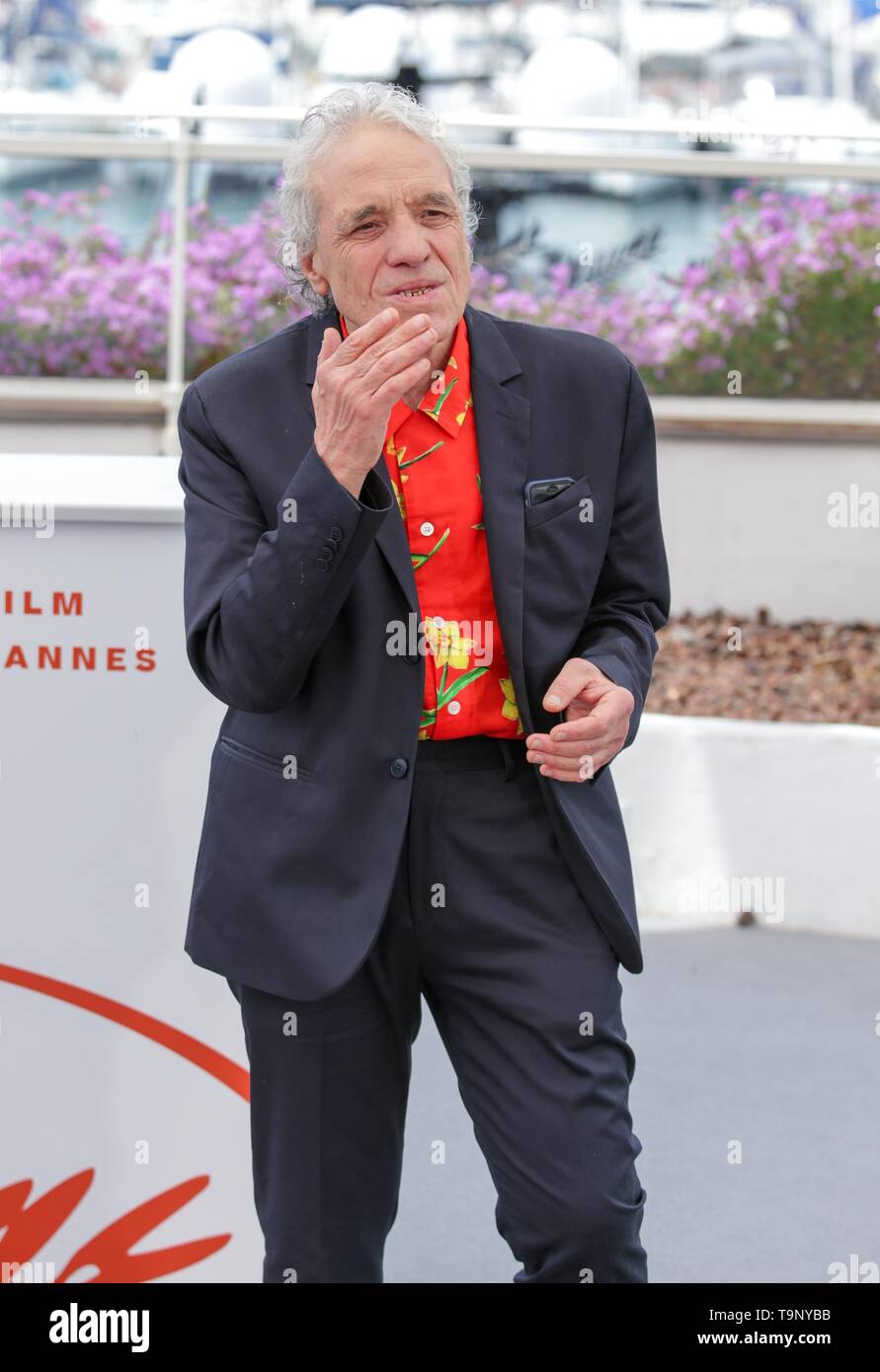 Abel Ferrara, 2019 Cannes Stockfoto